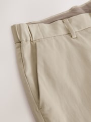 Stone Slim Fit Smart Cotton Tencel Blend Chinos With Stretch - Image 9 of 10