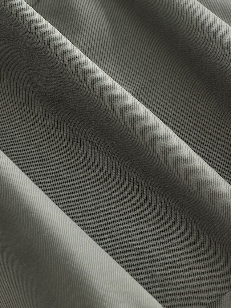 Sage Green Slim Fit Smart Cotton Tencel Blend Chinos With Stretch - Image 2 of 4