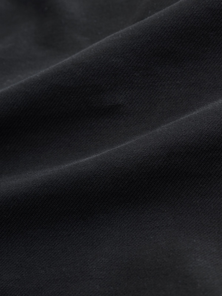 Black Slim Fit Smart Cotton Tencel Blend Chinos With Stretch - Image 2 of 5