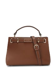 Carvela Violet Belted Midi Black Bag - Image 1 of 2