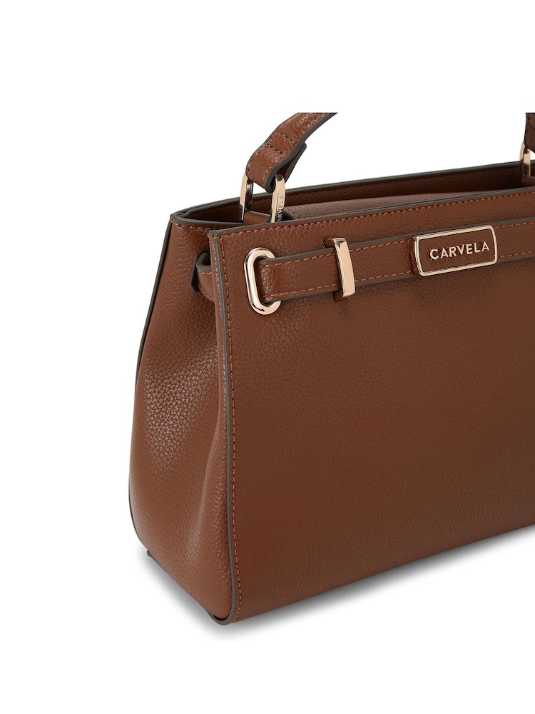 Carvela Violet Belted Midi Black Bag - Image 2 of 2 Carvela Violet Belted Midi Black Bag - Image 2 of 2
