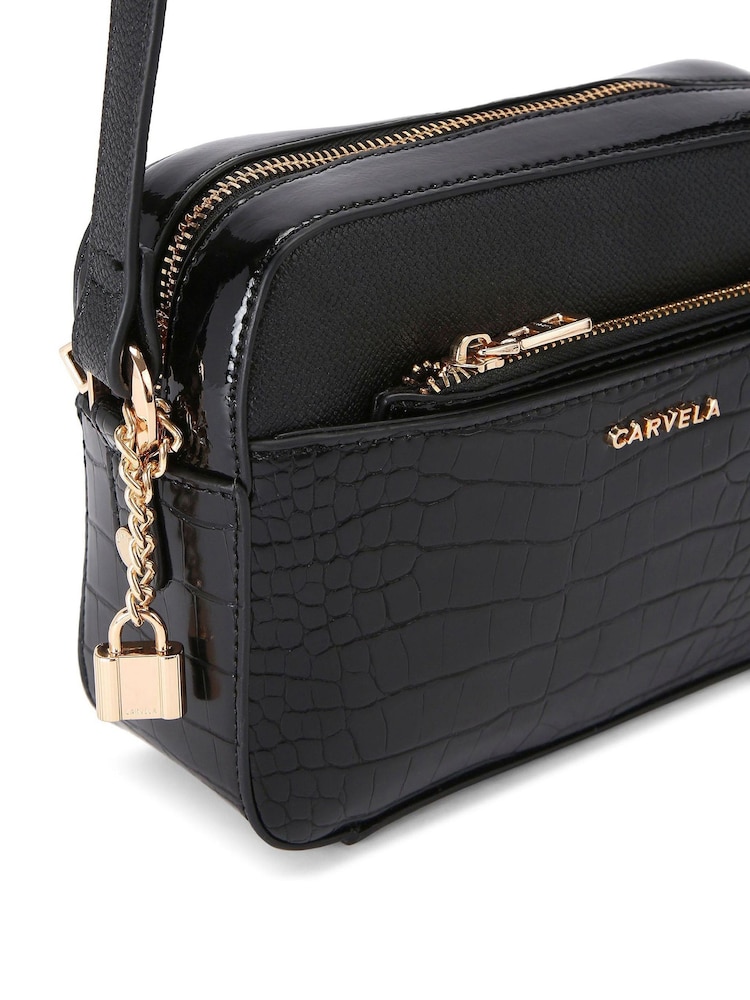 Carvela Latte Camera Black Bag - Image 5 of 5