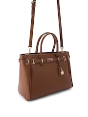 Natural - Carvela Bolsa cinto natural violeta Belted Tote - Imagem 2 de 5