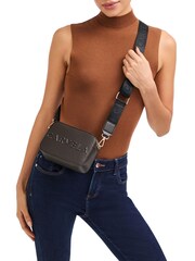 Carvela Frame Mini X Body Brown Bag - Image 1 of 5