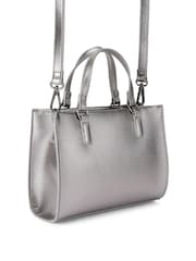 Carvela Natural Pewter Frame Mini Tote Bag - Image 2 of 4