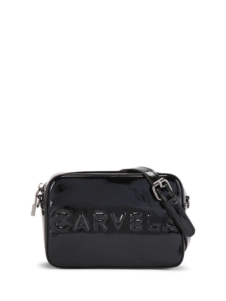 Carvela Frame Mini X Body Black Bag - Image 2 of 5