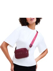 Carvela Red Frame Mini X Body Bag - Image 1 of 5