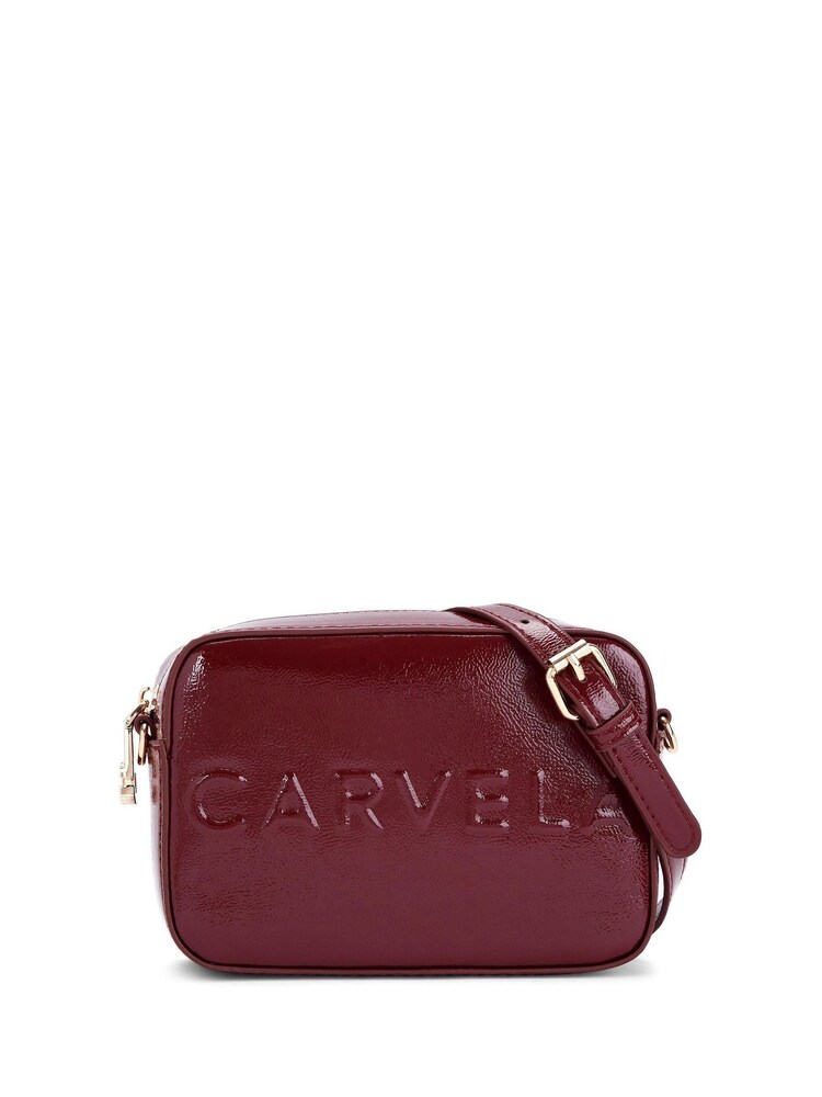 Carvela Red Frame Mini X Body Bag - Image 2 of 5
