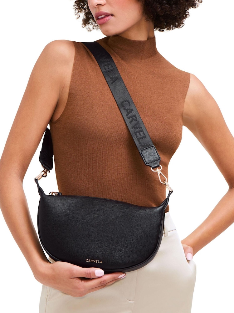 Carvela Sophia Sling Black Bag - Image 1 of 5