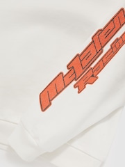 Blanco - Reiss Zak Unisex Fit McLaren F1 Team Cotton Logo Hoodie - Imagen 7 de 7