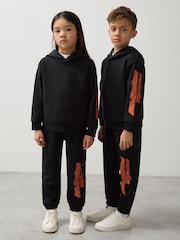Reiss Velocity Unisex Fit McLaren F1 Team Cotton Logo Joggers - Imagen 1 de 8