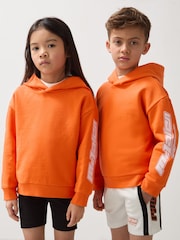 Reiss Orange Zak 3-9 yrs Unisex Fit McLaren F1 Team Cotton Logo Hoodie - Image 1 of 7