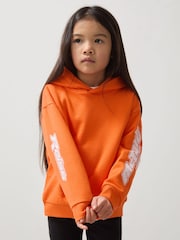 Reiss Orange Zak 3-9 yrs Unisex Fit McLaren F1 Team Cotton Logo Hoodie - Image 4 of 7