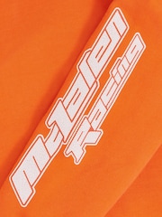 Reiss Orange Zak 3-9 yrs Unisex Fit McLaren F1 Team Cotton Logo Hoodie - Image 7 of 7