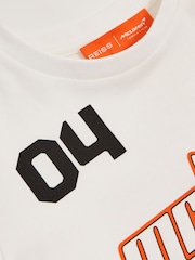 Reiss Oval Unisex Fit McLaren F1 Team Cotton Logo T-Shirt - Imagen 7 de 8