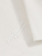 Reiss White Nakata 9-13 yrs McLaren F1 Team Oversize Logo T-Shirt Unisex Fit - Image 7 of 8