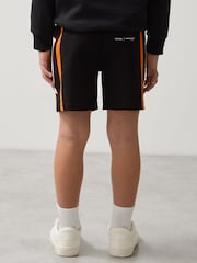 Negro/naranja - Reiss Ride Unisex Fit McLaren F1 Team Drawstring Shorts - Imagen 5 de 8