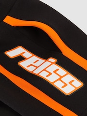 Negro/naranja - Reiss Ride Unisex Fit McLaren F1 Team Drawstring Shorts - Imagen 7 de 8