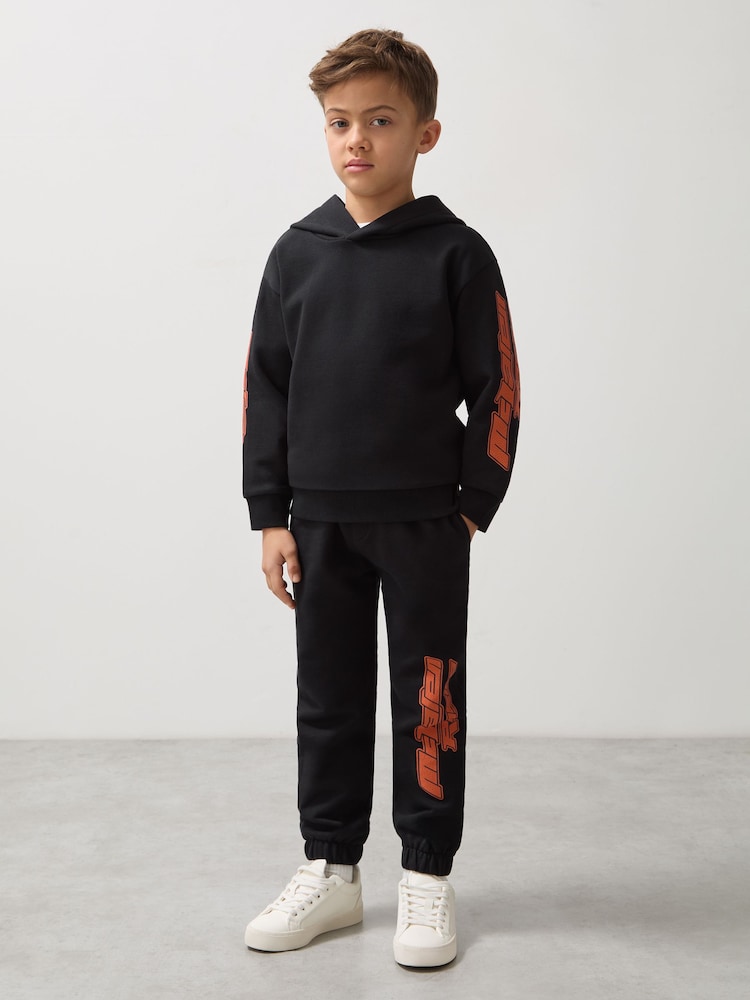 Reiss Unisex Fit McLaren F1 Team Cotton Logo Joggers - Imagen 1 de 8