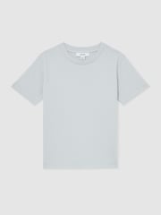 Reiss Mint Blue Honor Crew-Neck T-Shirt - Image 2 of 4