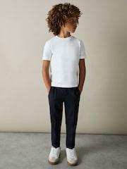 Blanco - Reiss Honor Crew Neck T-Shirt - Imagen 1 de 4
