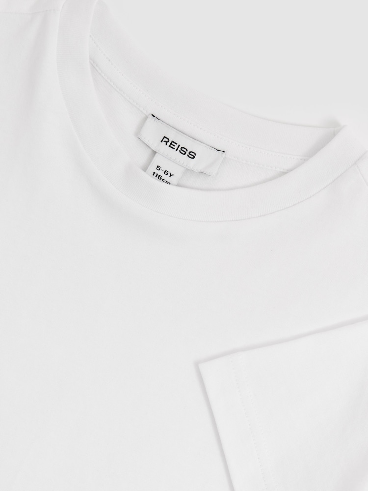 Blanco - Reiss Honor Crew Neck T-Shirt - Imagen 4 de 4