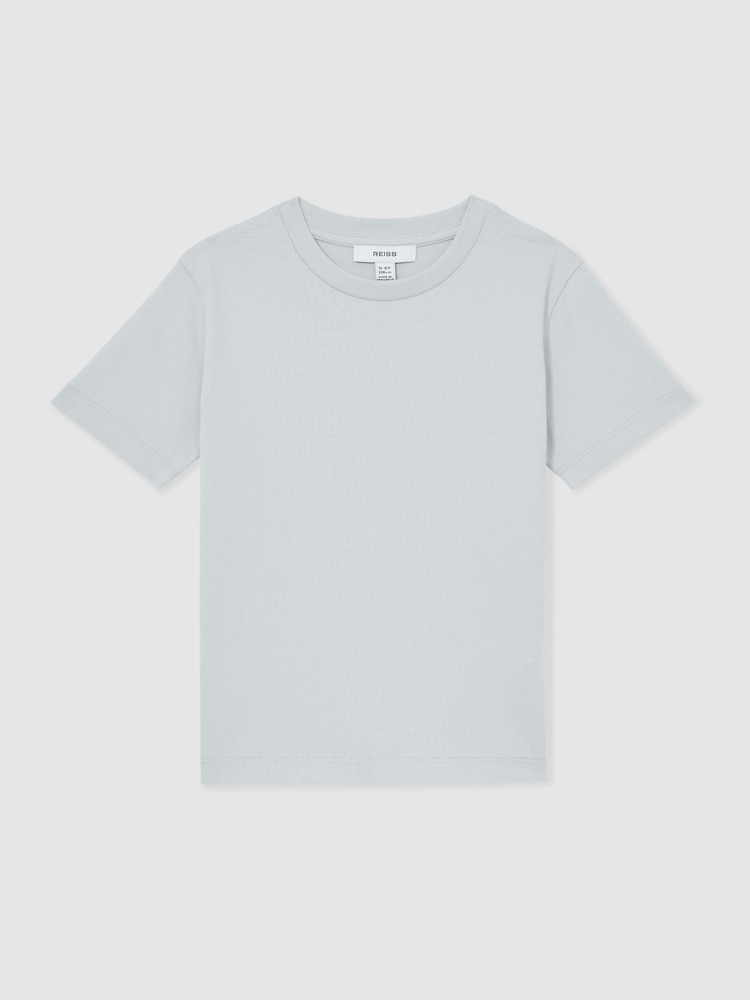Reiss Mint Blue Honor Crew-Neck T-Shirt - Image 2 of 4