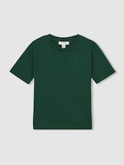 Зеленый Amiee - Футболка с круглым вырезом Reiss Honor - Изображение 2 из 4