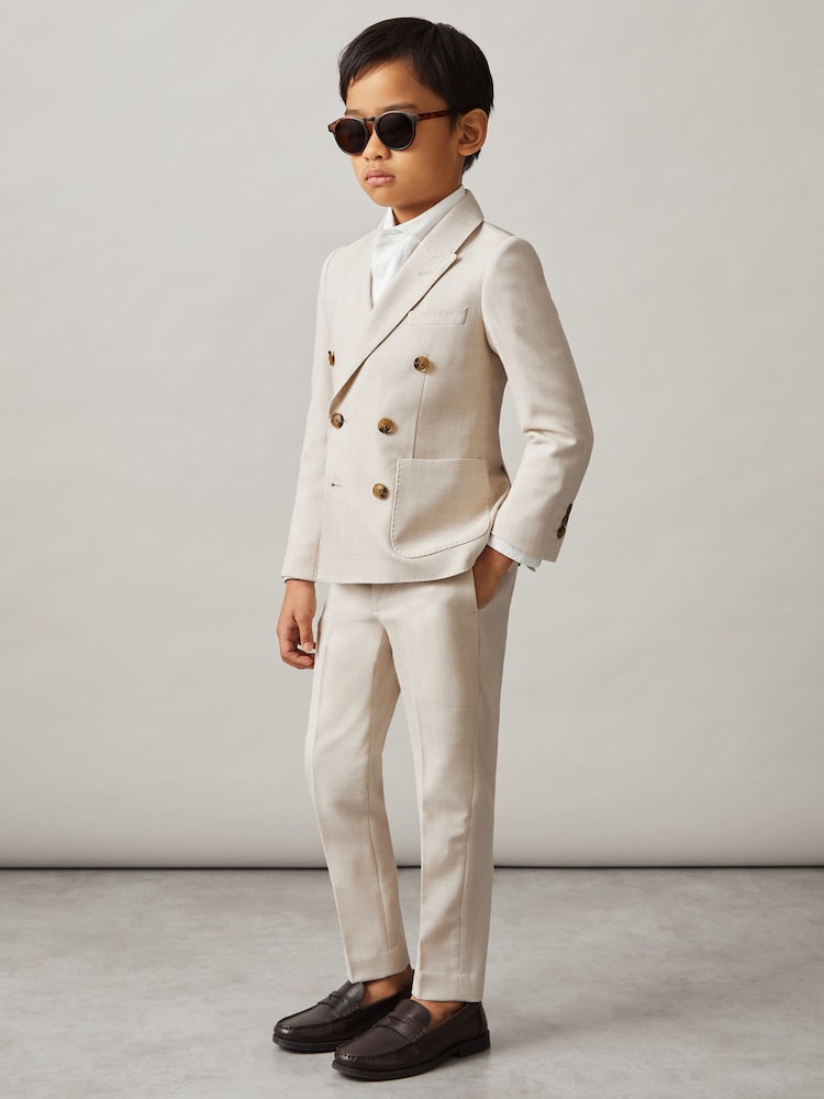 بنطلون ضيِّق صوف Belmont من Reiss - صورة 2 من 4