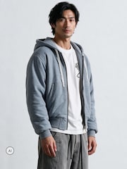 Religion Black Reversible Hooded Bomber Jacket - Image 6 of 7