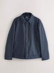 Navy Quilted Shower Resistant Jacket - Image 7 of 10