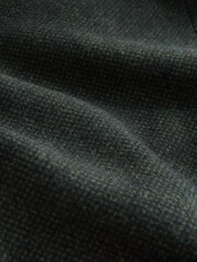 Green Wool Rich Epsom With Corduroy Trim Coat - Image 6 of 7