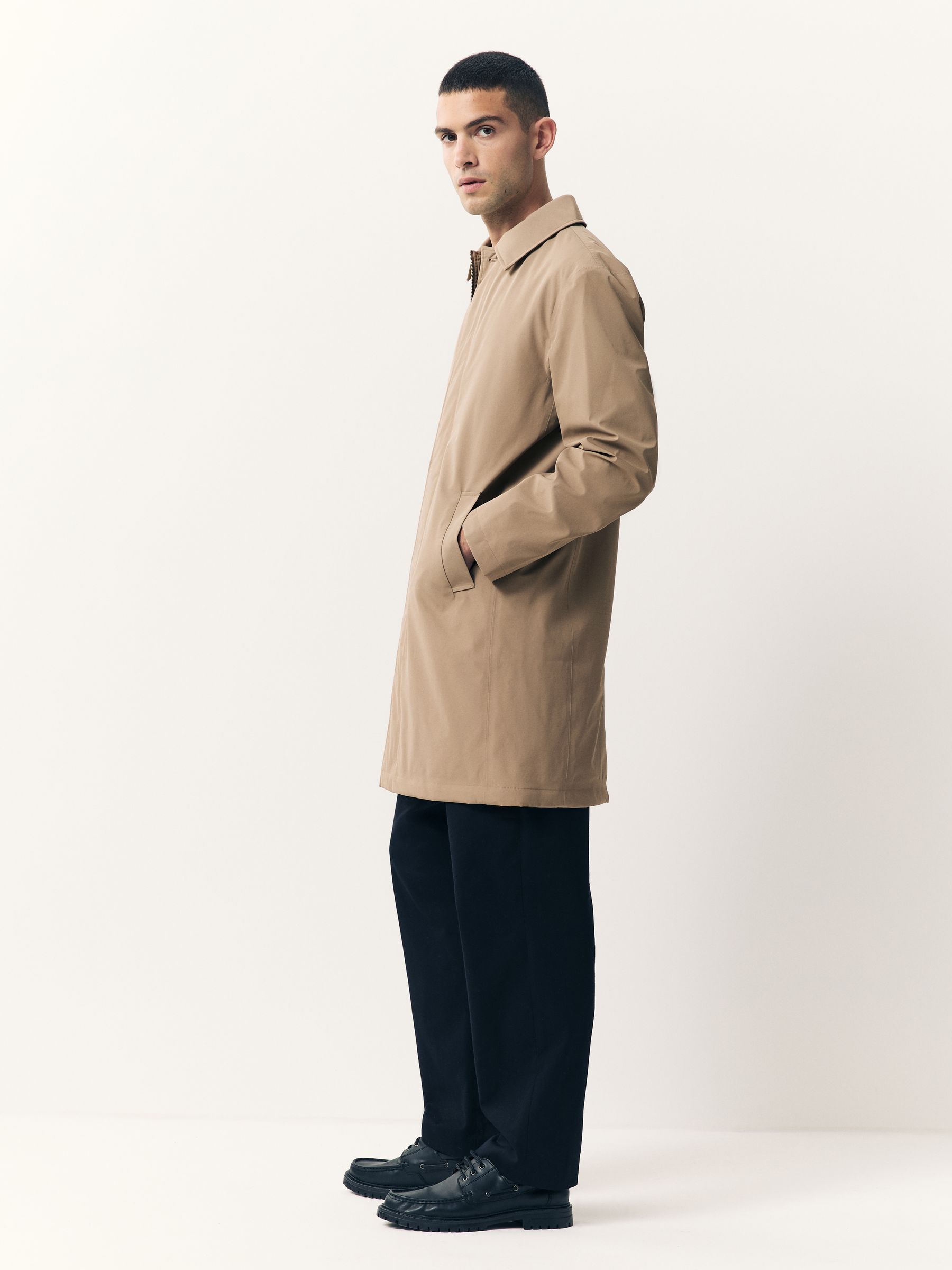 Buy Neutral Regular Fit Waterproof Trench Coat from Next South Africa