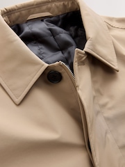 Neutral Waterproof Trench Coat - Image 3 of 7