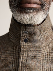 Green Signature Moon Four Pocket Funnel Neck Showerproof Coat - Image 5 of 10