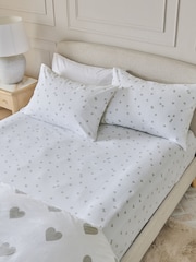 Heart Fitted Sheet and Pillowcase Set - Imagem 1 de 2