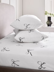 Bow Fitted Sheet and Pillowcase Set - Imagem 3 de 3