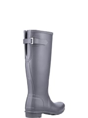 Hunter Womens Original Tall Side Adjustable Wellington Boots - Image 3 of 4