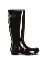 Hunter Womens Original Tall Side Adjustable Wellington Boots - Image 1 of 4