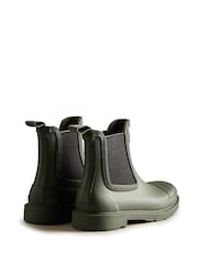 Hunter Green Commando Chelsea Boots - Image 3 of 4