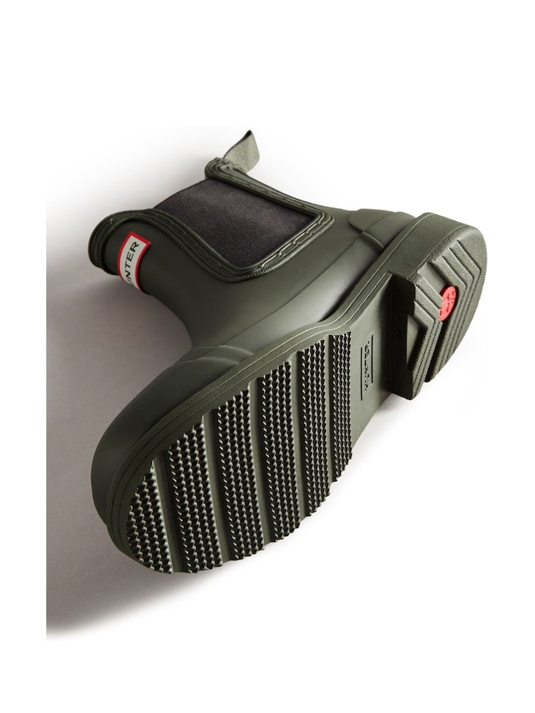 Hunter Green Commando Chelsea Boots - Image 4 of 4
