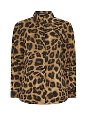 PixieGirl Petite Brown Long Sleeve Shirt - Image 3 of 3