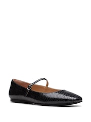 Clarks Black Emelina Gem Shoes - Image 3 of 7