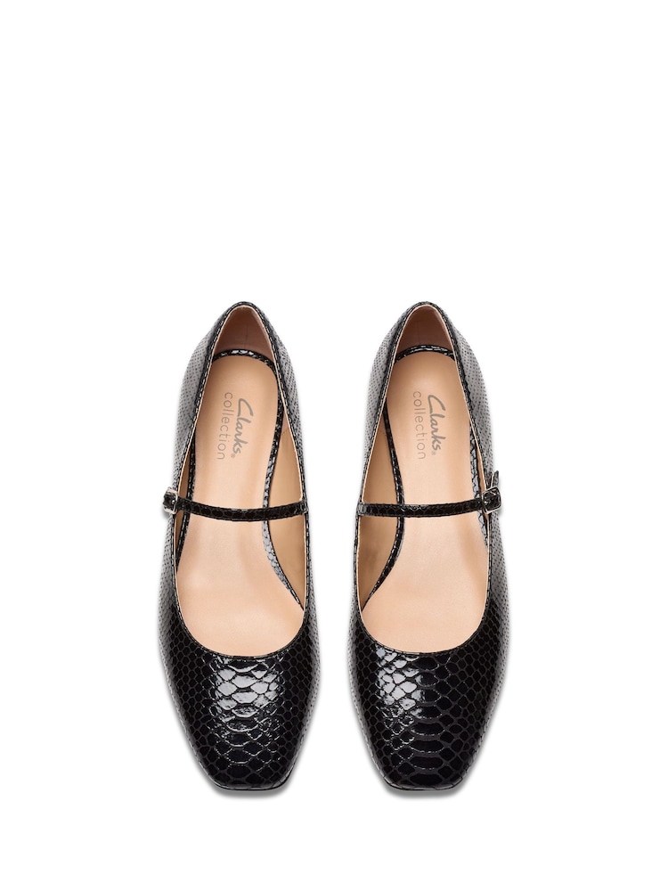 Clarks Black Emelina Gem Shoes - Image 6 of 7