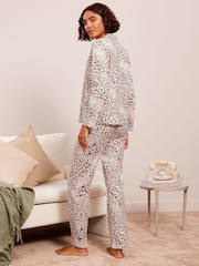 Friends Like These Pink Jersey Traditional Pyjamas Set - Image 5 of 6