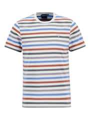 Barbour® White Rokeby Yarn Dye Stripe 100% Cotton T-Shirt - Image 5 of 5
