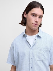 Barbour® Blue Tindale Stripe Shirt - Image 3 of 5