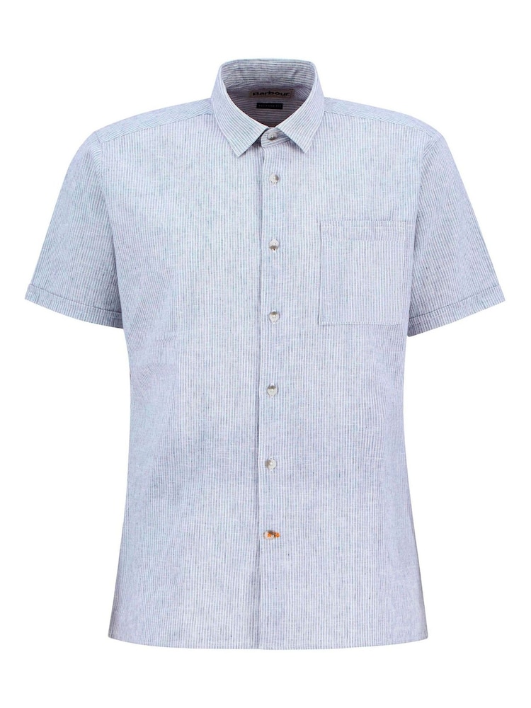 Barbour® Blue Tindale Stripe Shirt - Image 5 of 5