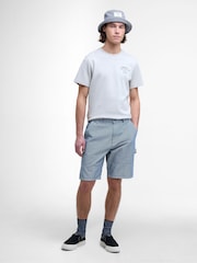 Barbour® Blue Tindale Stripe 100% Cotton Shorts - Image 1 of 5