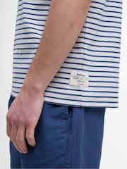 Barbour® Blue Frensham Stripe 100% Cotton T-Shirt - Image 4 of 5